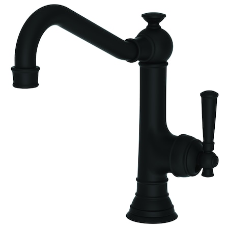 Newport Brass Single Handle Kitchen Faucet in Flat Black 2470-5303-56